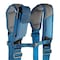 Bucket Boss Belt, Leather Hyrbid Tool Belt with Suspenders, BLUE, Blue 55505-RB - alternate 3